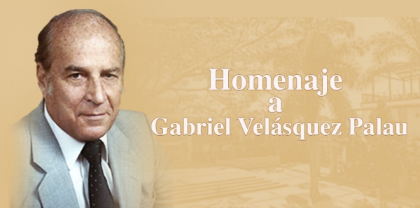 Homenaje a Gabriel Velásquez Palau