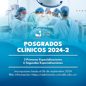 Convocatoria Posgrados Clínicos 2024-2