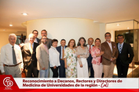 Profesores de la Facultad fueron reconocidos por el Fondo de Empleados Médicos de Colombia