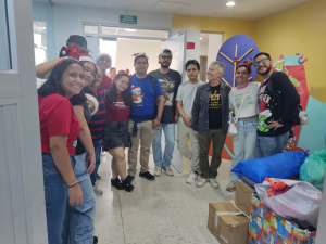 La Facultad de Salud adelantó jornada solidaria en beneficio de la Unidad de Hematoncología Pediátrica del HUV
