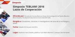 Simposio TEBLAMI 2016: Lazos de Cooperación
