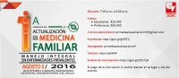1ª Jornada de Actualización en Medicina Familiar