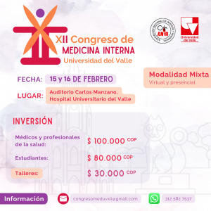 XII Congreso de Medicina Interna de la Universidad del Valle