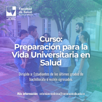Curso Preparación para la Vida Universitaria en Salud