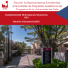 Elección de Representantes Estudiantiles ante los Comités de Programas Académicos de Posgrado