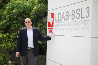 Laboratorio de Diagnóstico de Agentes Biológicos recibe reconocimiento de Minciencias por su participación en el proyecto para el fortalecimiento de capacidades instaladas en laboratorios regionales