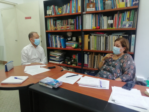 Visita de investigador del Instituto de Investigación de la Paz de Oslo