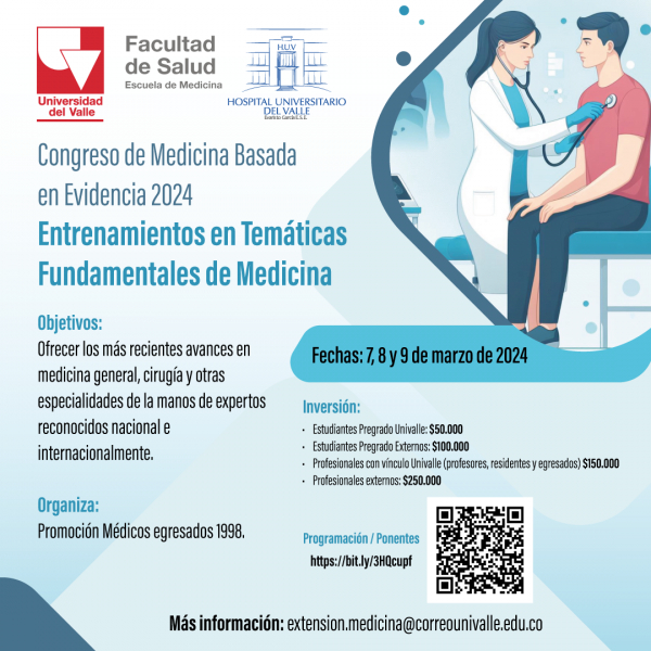 Congreso de Medicina Basada en Evidencia: Entrenamientos en Temáticas Fundamentales de Medicina
