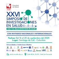 XXVI SIMPOSIO DE INVESTIGACIONES EN SALUD - Postula tu trabajo de investigación