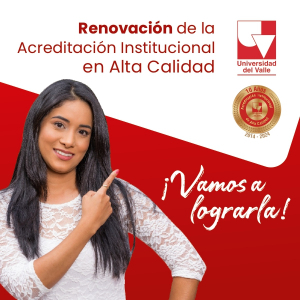 La Universidad del Valle está acreditada por diez años como una institución de educación superior de alta calidad