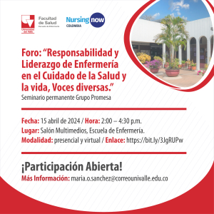 Foro: Responsabilidad y Liderazgo de Enfermería en el Cuidado de la Salud y la vida, Voces diversas