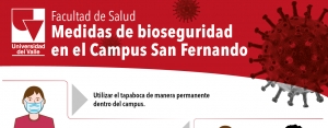Medidas de Bioseguridad del Campus San Fernando de la Universidad del Valle