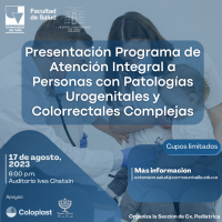 Presentación Programa de Atención Integral a Personas con Patologías Urogenitales y Colorrectales Complejas