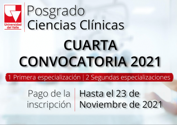 4ta Convocatoria Posgrados Clínicos