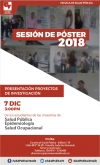 Sesión de Póster Escuela de Salud Pública 2018