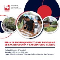 Feria de Emprendimientos del Programa de Bacteriología y Laboratorio Clínico