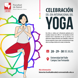 Celebración Día Internacional del Yoga