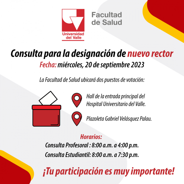 Consulta designación nuevo rector