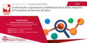 Salud Pública Invita a Foro Sobre Redes Integrales de Prestadores de Servicio de Salud