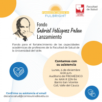 Lanzamiento del Fondo Gabriel Velásquez Palau