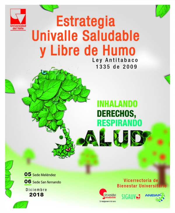 Actos simbólicos Estrategia Univalle Saludable y Libre de Humo - 5 y 6 de diciembre