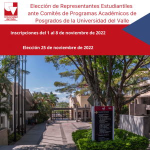 Elección de Representantes Estudiantiles  ante Comités de Programas Académicos de Posgrados