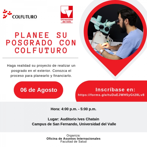Planee su posgrado con COLFUTURO