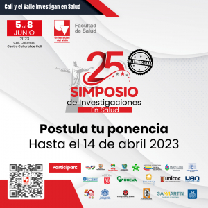 Postula tu ponencia XXV Simposio de Investigaciones en Salud
