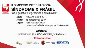 II Simposio Internacional "Síndrome X Frágil"