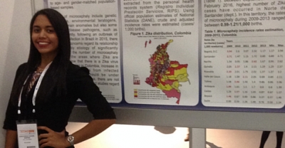 Estudiante de Medicina presentó trabajo en evento internacional