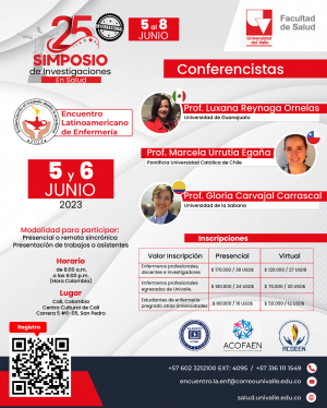 Encuentro Latinoamericano de Enfermería: evidenciado el cuidado desde la academia