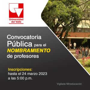 Convocatoria Docente de Reemplazos 2023