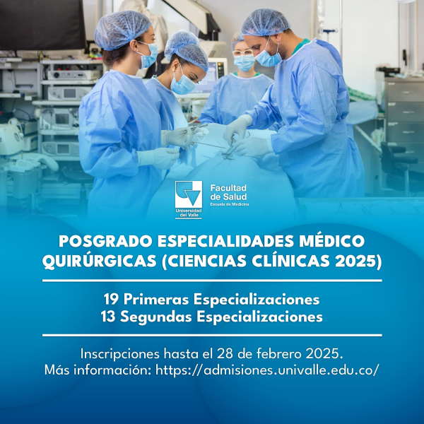 Oferta Posgrados Clínicos 2025-2