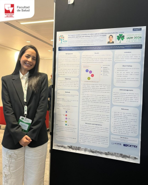Estudiante del Doctorado en Salud participó en congreso internacional sobre discapacidad y salud oral