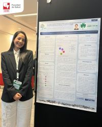 Estudiante del Doctorado en Salud participó en congreso internacional sobre discapacidad y salud oral