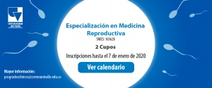 Especialización en Medicina Reproductiva