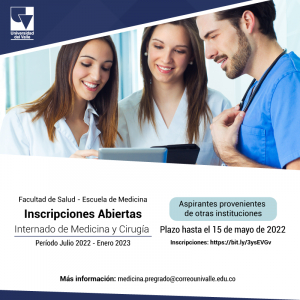 Internado Rotatorio de Medicina y Cirugía - Período académico Julio 2022 - Enero 2023