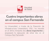Tendremos cuatro importantes obras en el campus San Fernando